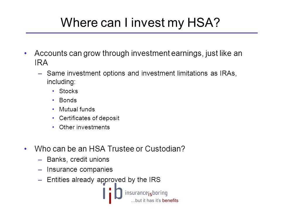 Where can I invest my HSA