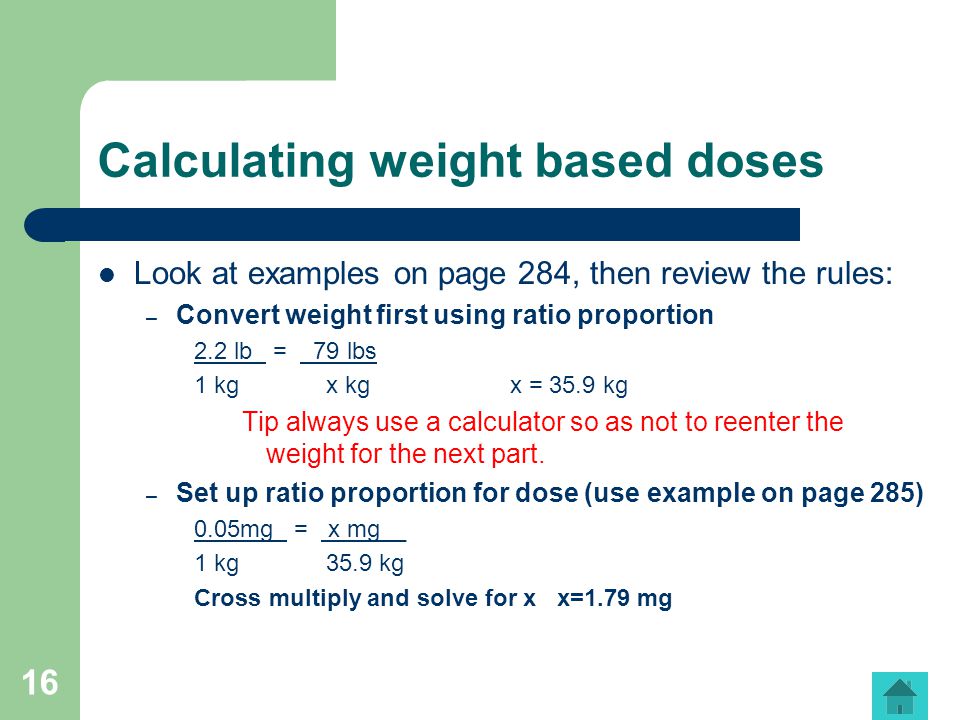 Dosage Calculation Review - ppt video online download