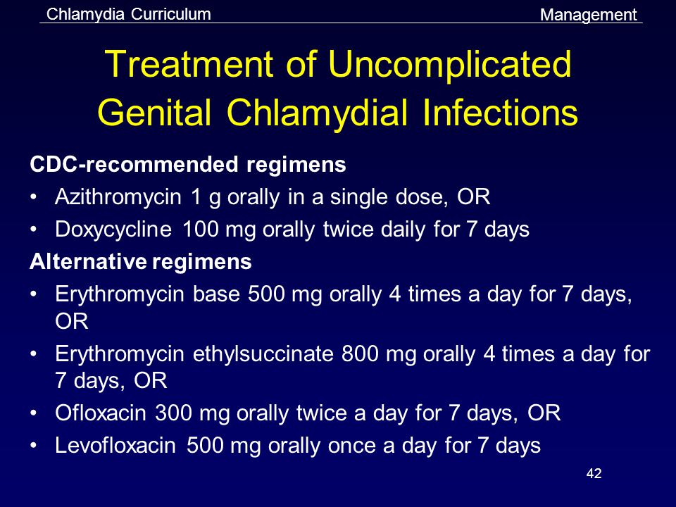azithromycin dose for chlamydia prostatitis)