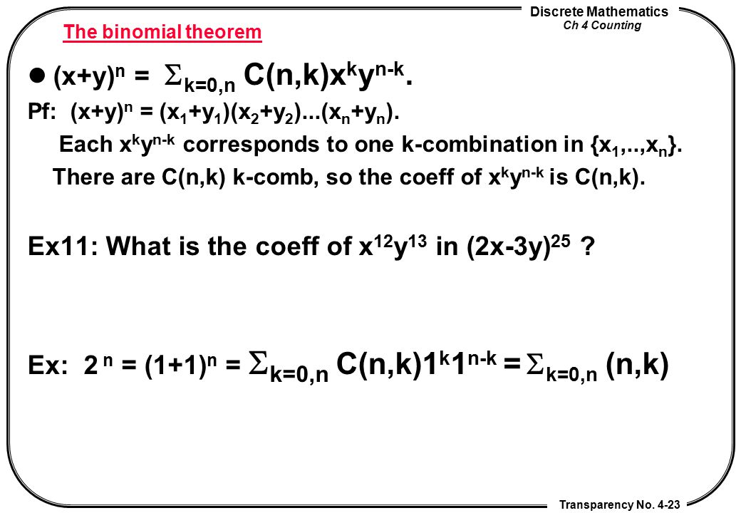 Chapter 4 Counting Ppt Download
