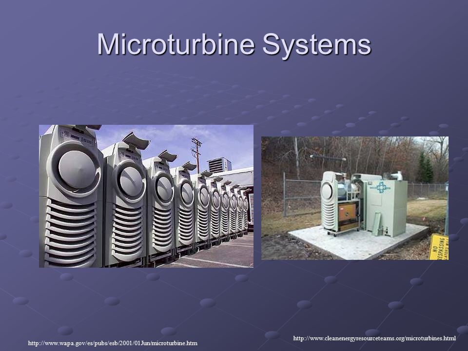 Microturbine Systems