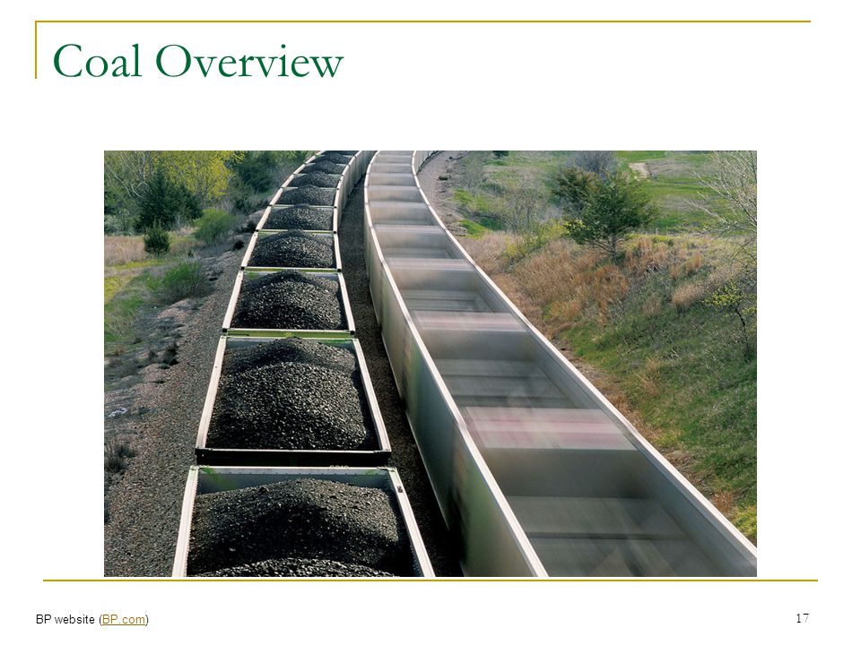 Coal Overview BP website (BP.com)