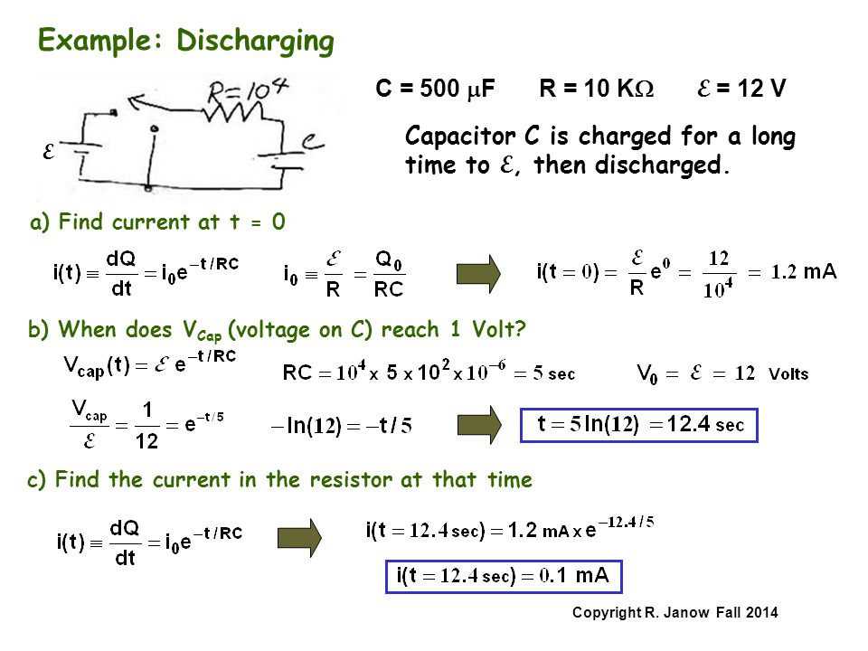Physics Electricity And Magnetism Lecture 08 Multi Loop And Rc Circuits Y F Chapter 26 Sect Kirchhoff S Rules Multi Loop Circuit Examples Ppt Video Online Download