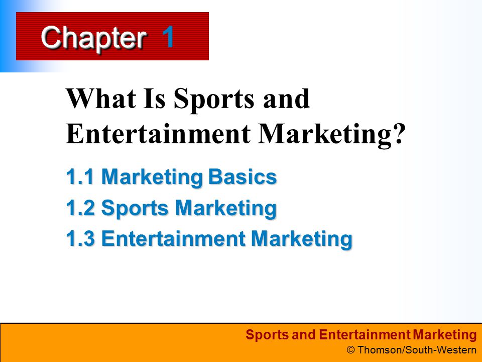 What Is Sports and Entertainment Marketing