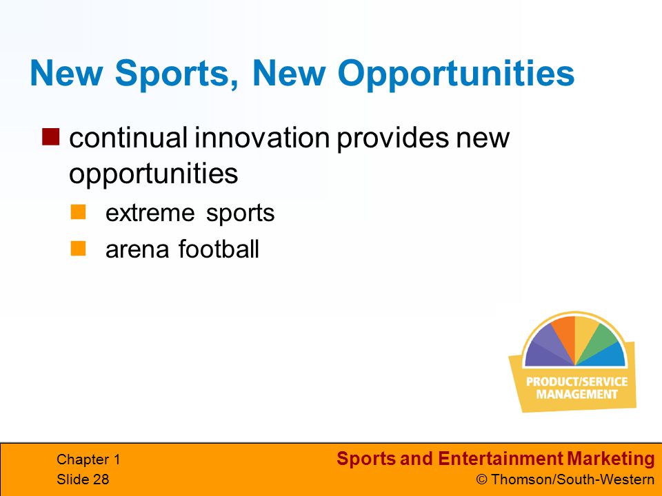 New Sports, New Opportunities