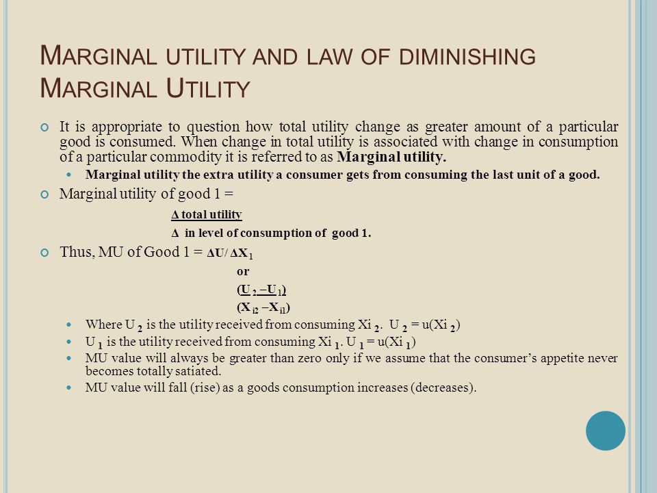 Unit 2 Background To Demand The Theory Of Consumer Choice Ppt Video Online Download