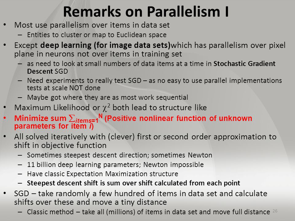 Remarks on Parallelism I