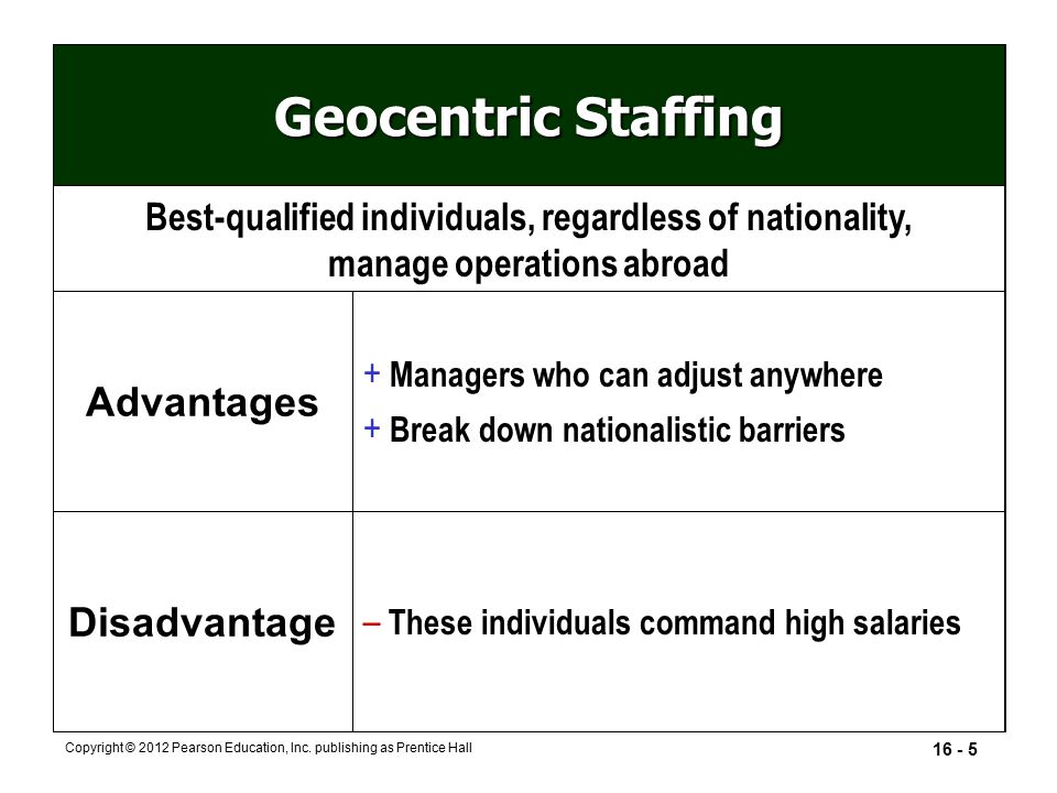 geocentric staffing
