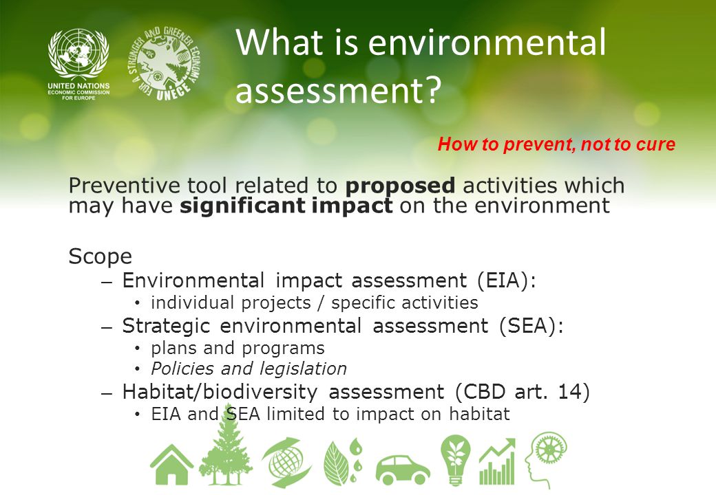 What is environmental assessment