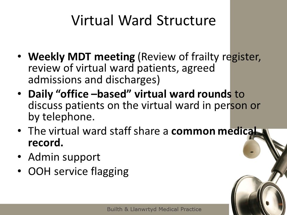 Virtual Ward Structure