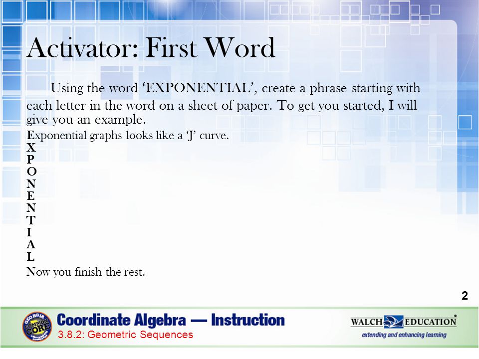 Activator: First Word