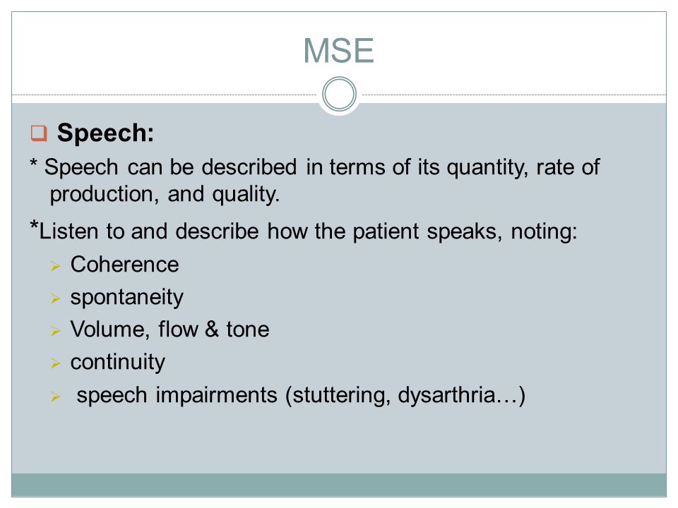 Mental State Examination Ppt Video Online Download