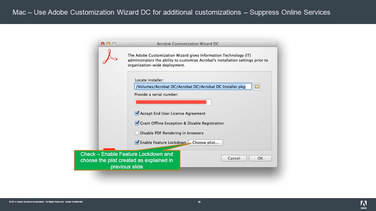 Adobe Customization Wizard For Mac
