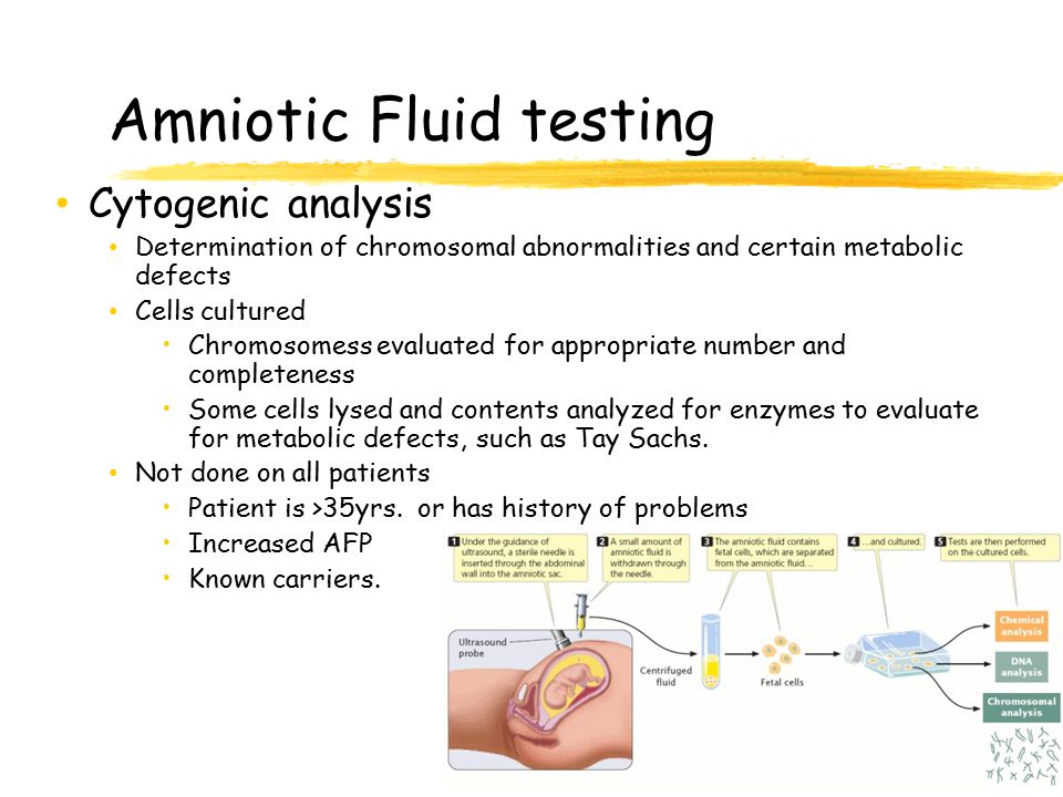 Amniotic Fluid testing
