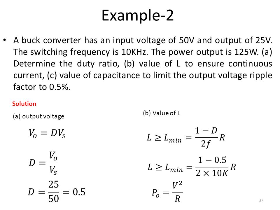 Power Electronics Lecture 10 D C To D C Converters Choppers Ppt Video Online Download