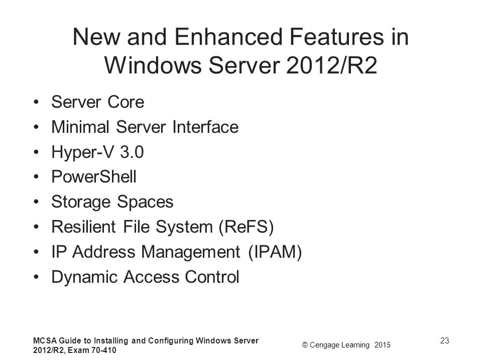 Chapter 1 Introducing Windows Server 2012 R2 Ppt Download
