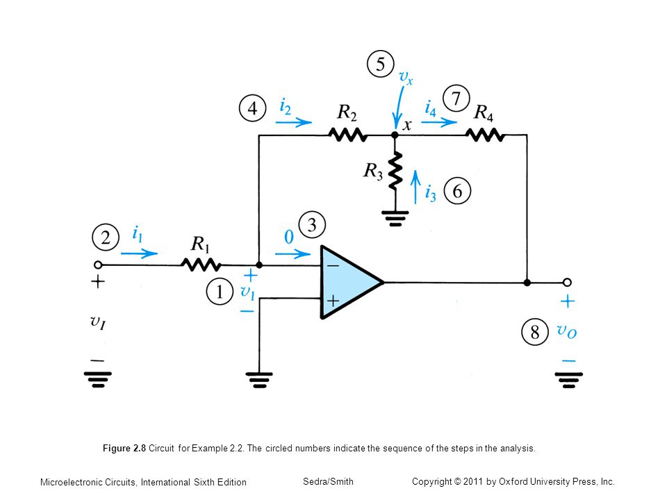 Figure 2. 8 Circuit for Example 2. 2
