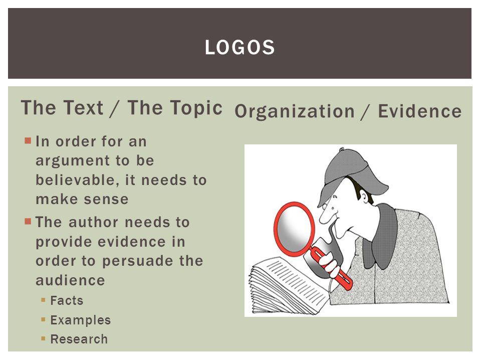 Organization / Evidence
