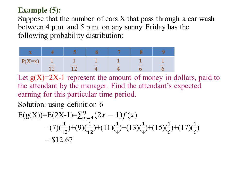 Eighth Lecture Random Variables Ppt Download