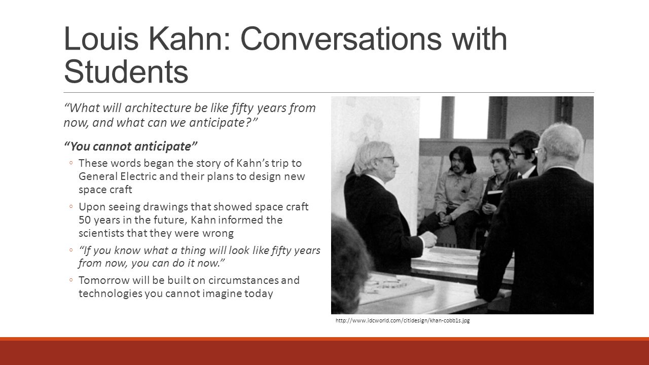 Louis Kahn: Conversations with Students