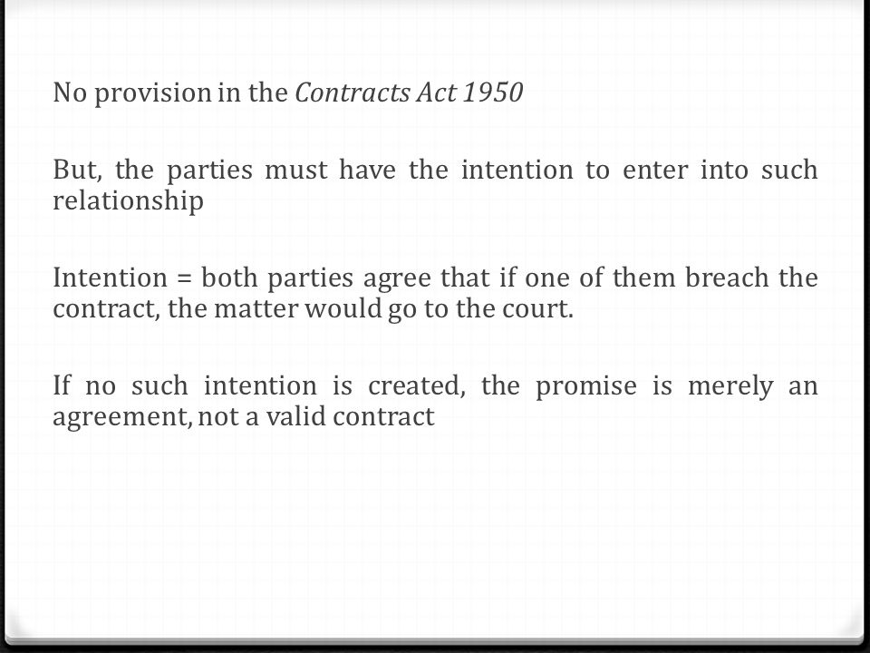 Intention To Create Legal Relationship Ppt Video Online Download