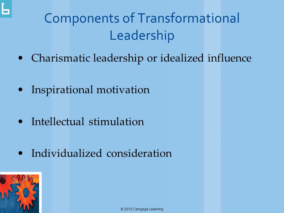 Components of Transformational Leadership