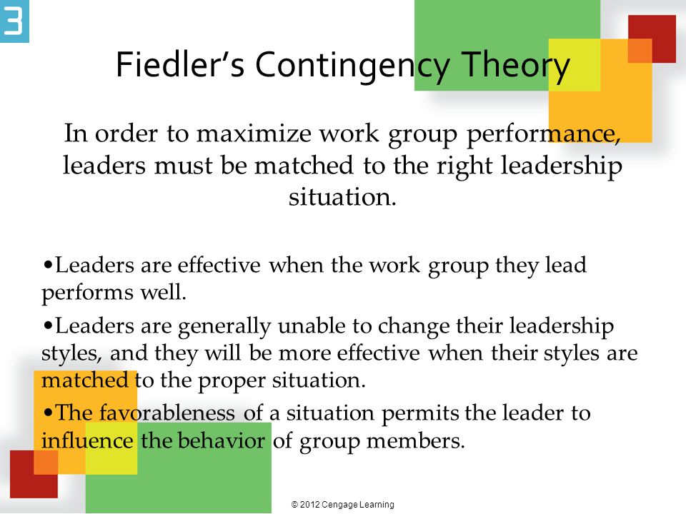 Fiedler’s Contingency Theory