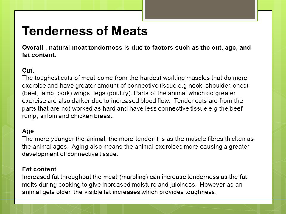 Meat Ppt Video Online Download