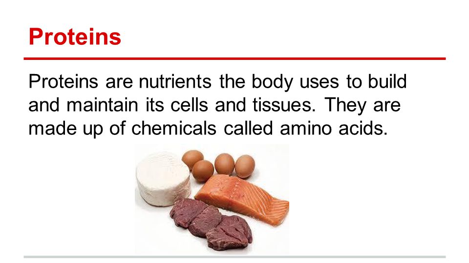 Types of Proteins Your body uses 20 amino acids found in foods
