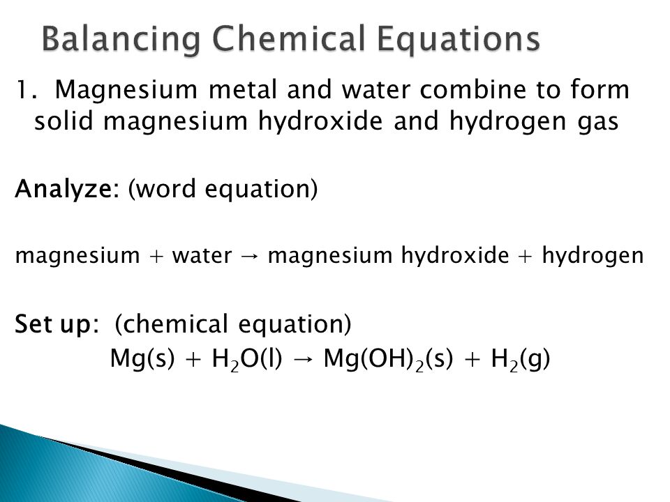 Chapter 6: Chemical Reactions and Equations - ppt download