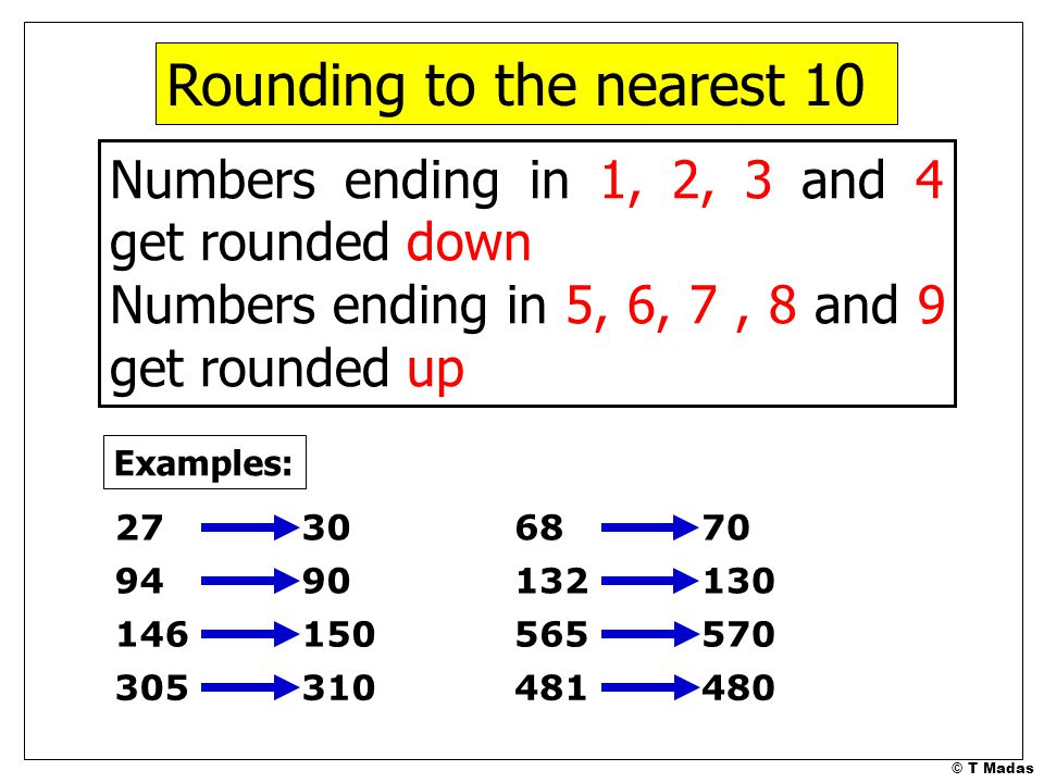 Image result for images of rounding to nearest ten