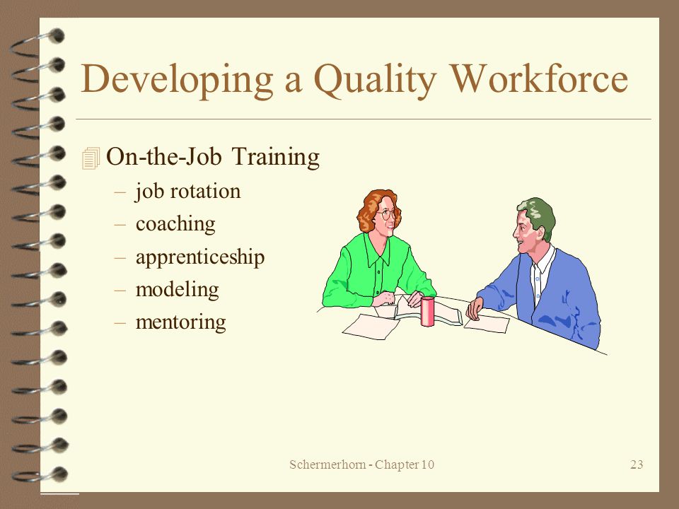 Developing a Quality Workforce