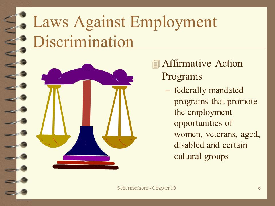 Laws Against Employment Discrimination