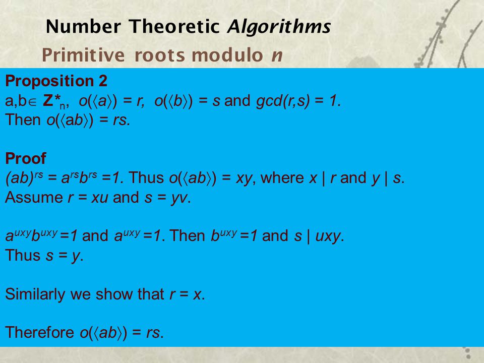 Greatest Common Divisors And Euclid S Algorithm Ppt Video Online Download