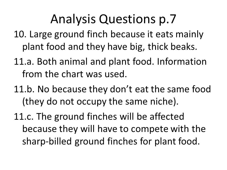 Analysis Questions p.7