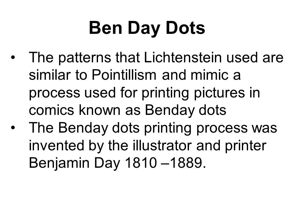 Ben Day Dots