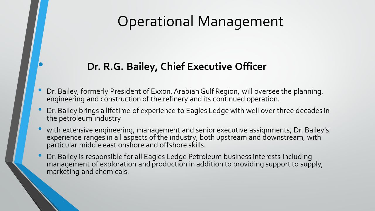 Operational Management