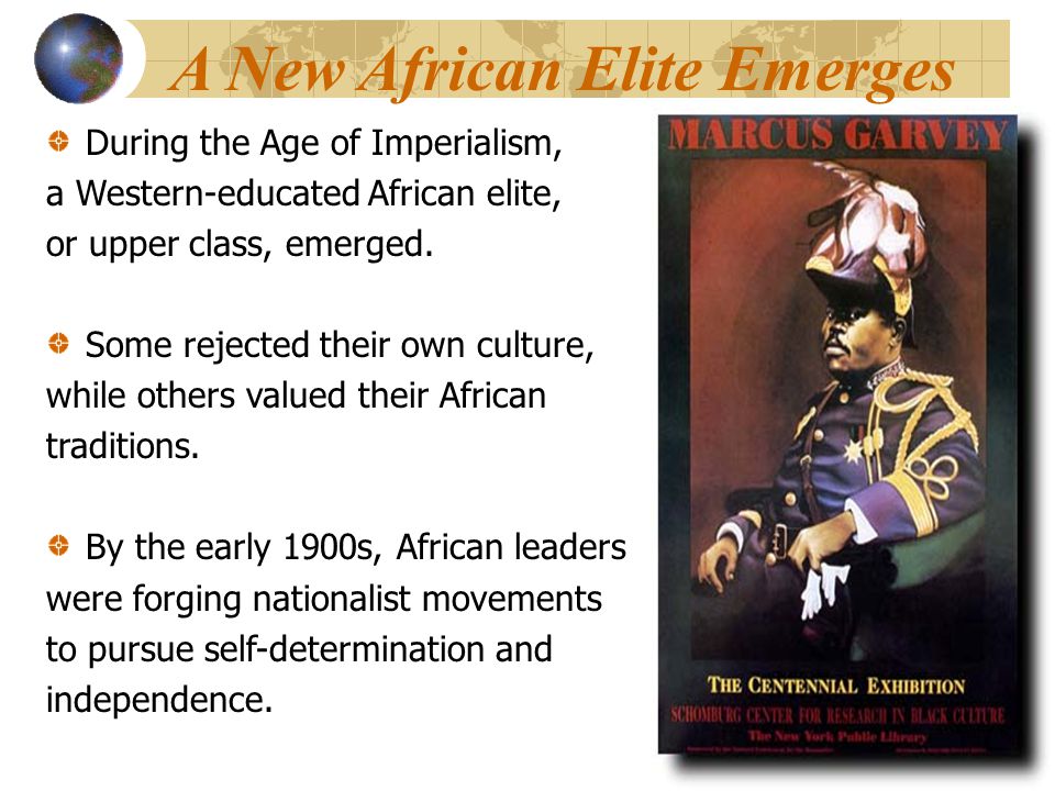 A New African Elite Emerges