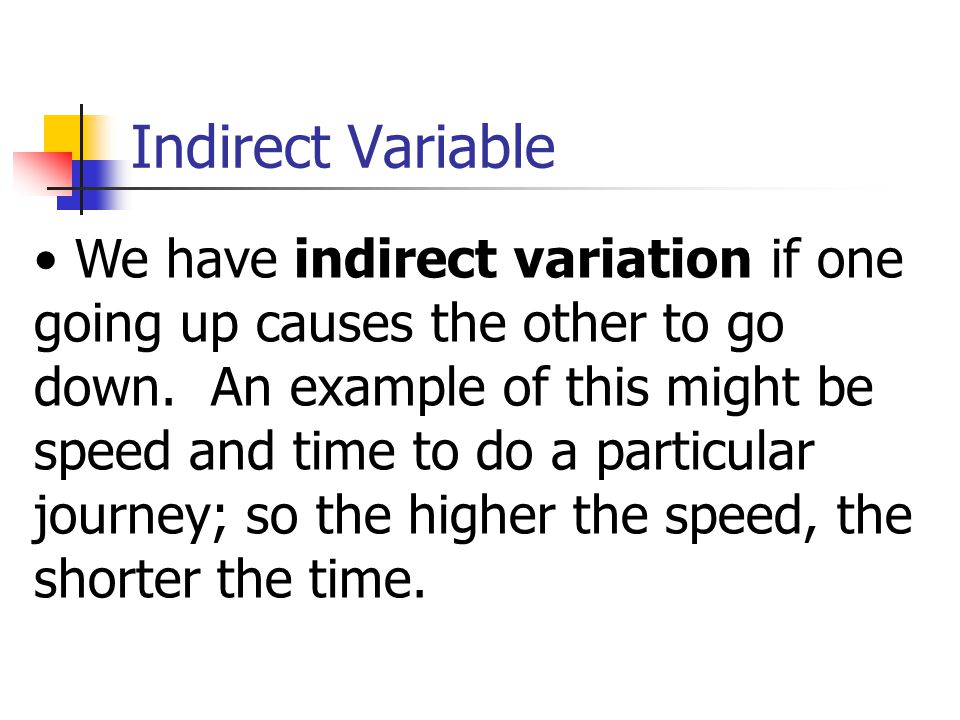 Indirect Variable