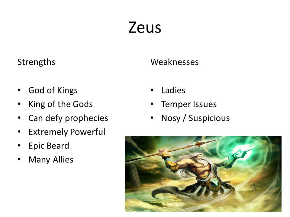 Who is Zeus weakness? – killerinsideme.com