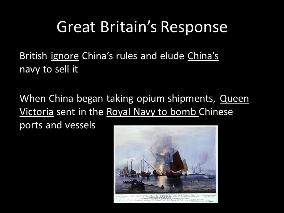 Great Britain’s Response