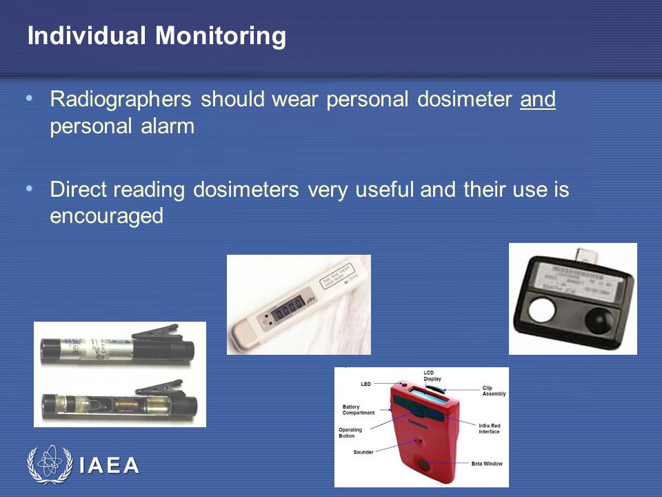 Individual Monitoring