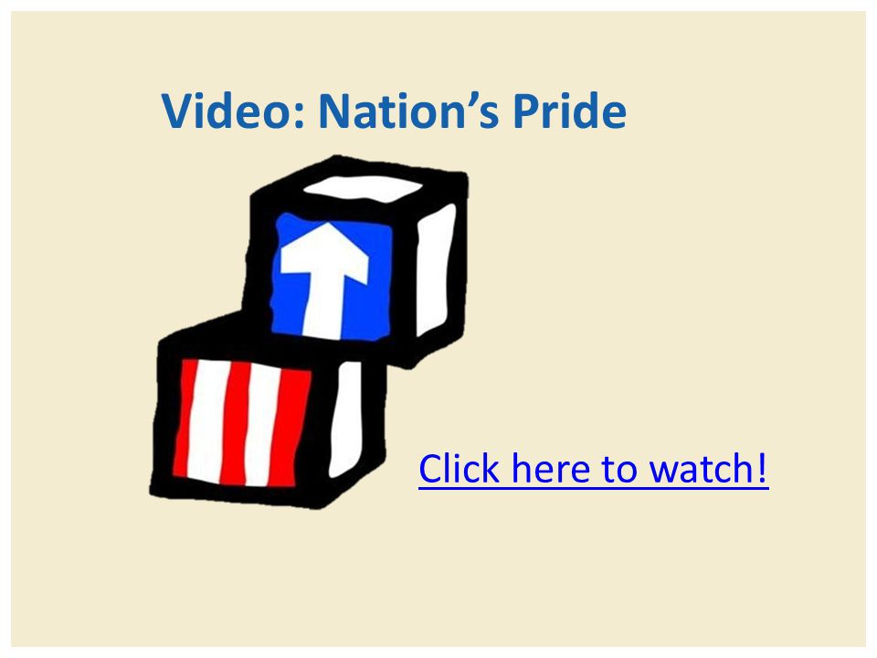 Video: Nation’s Pride Click here to watch!