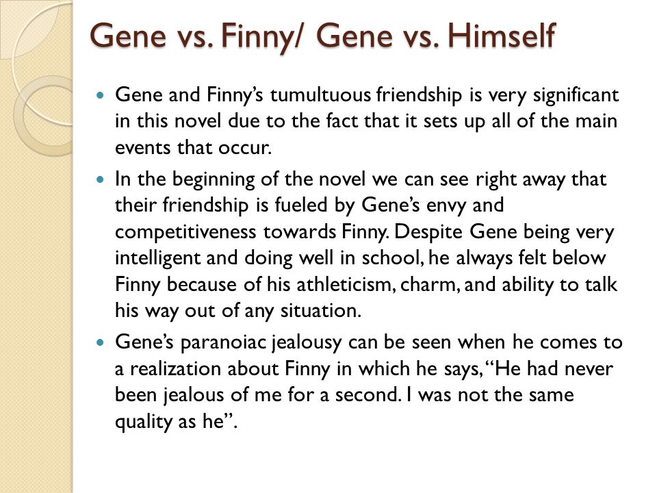 gene and finny