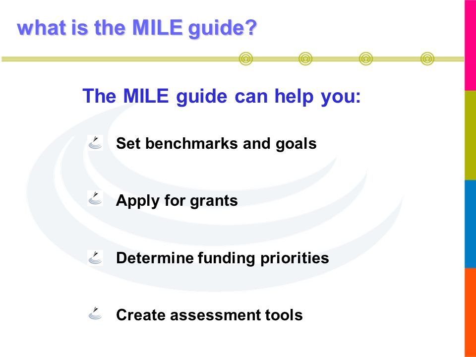 The MILE guide can help you: