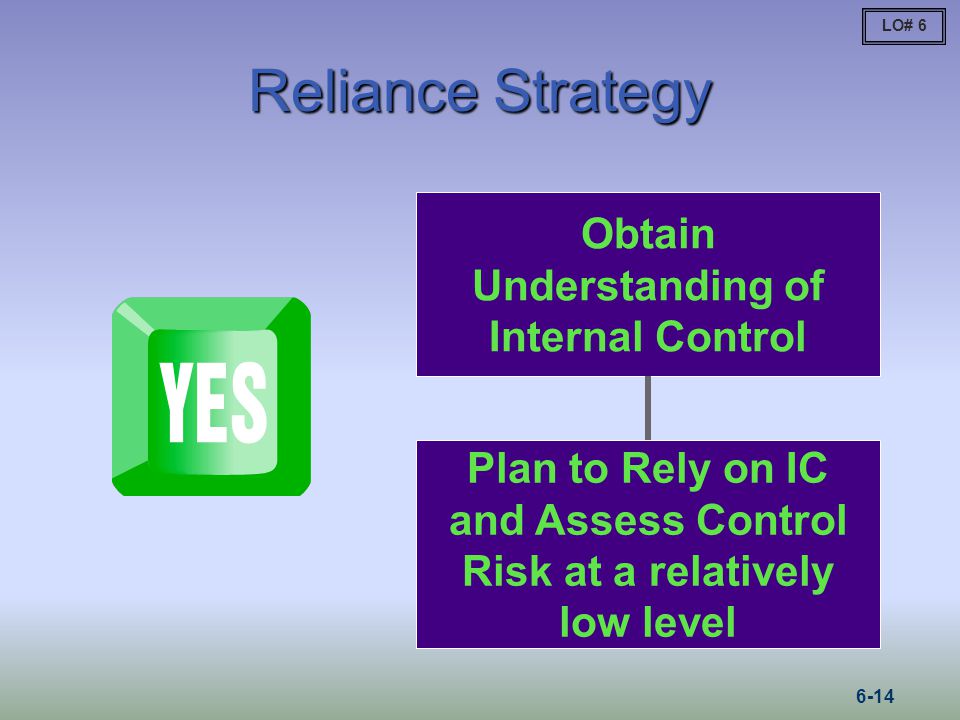 Reliance Strategy Obtain Understanding of Internal Control