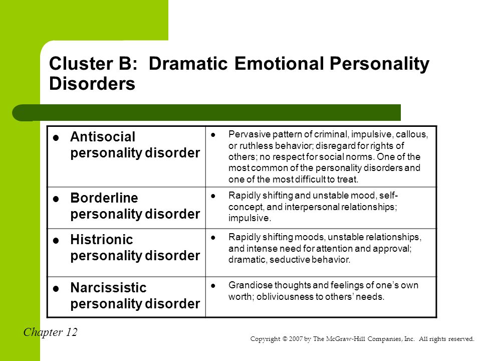 Presentation on theme: "Personality Disorders"- Presentation tran...