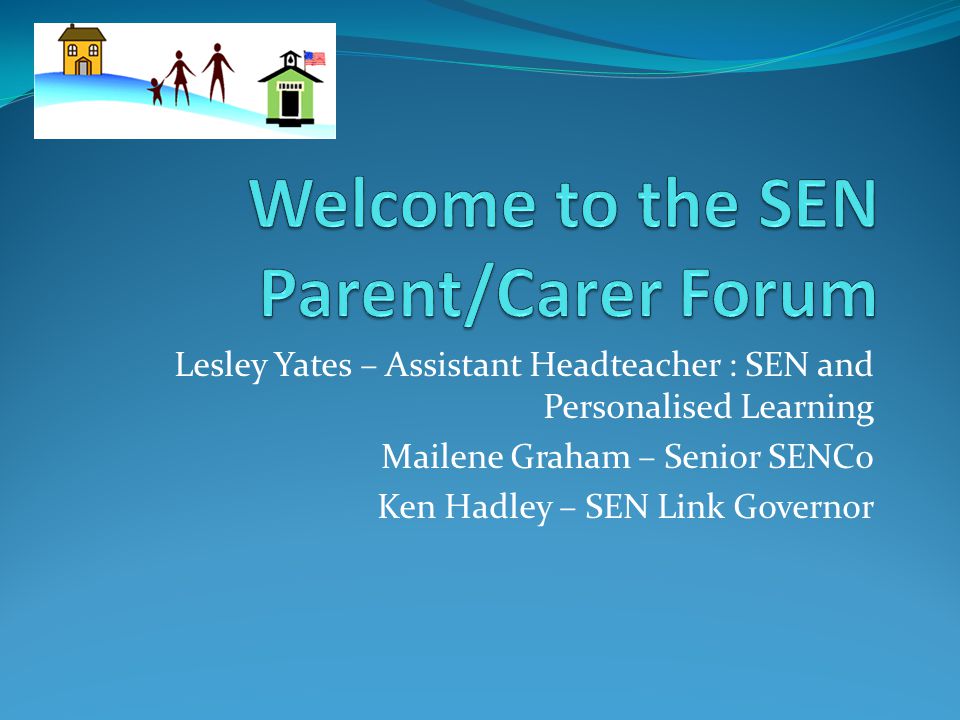 Welcome to the SEN Parent/Carer Forum