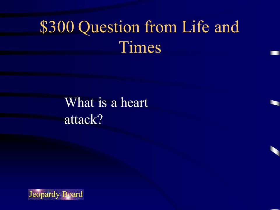 $300 Question from Life and Times