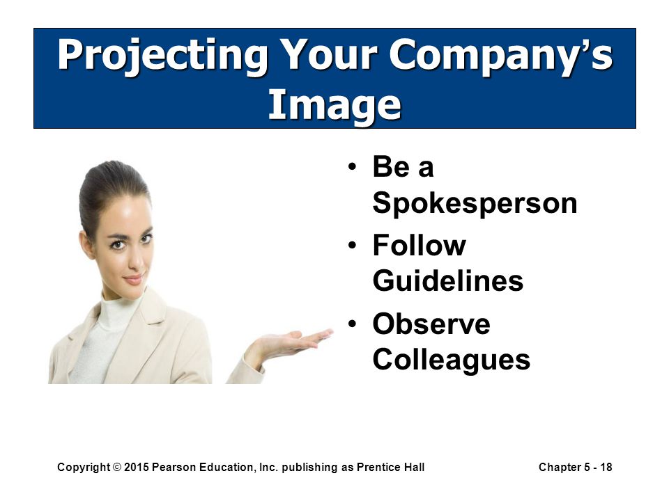 Projecting Your Company’s Image